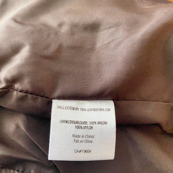 Brown Leather Jacket - Picture 2 of 2